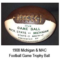 michigan mac football trophy