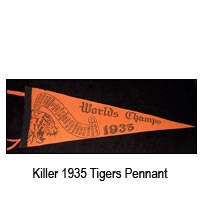 world series detroit tigers pennant